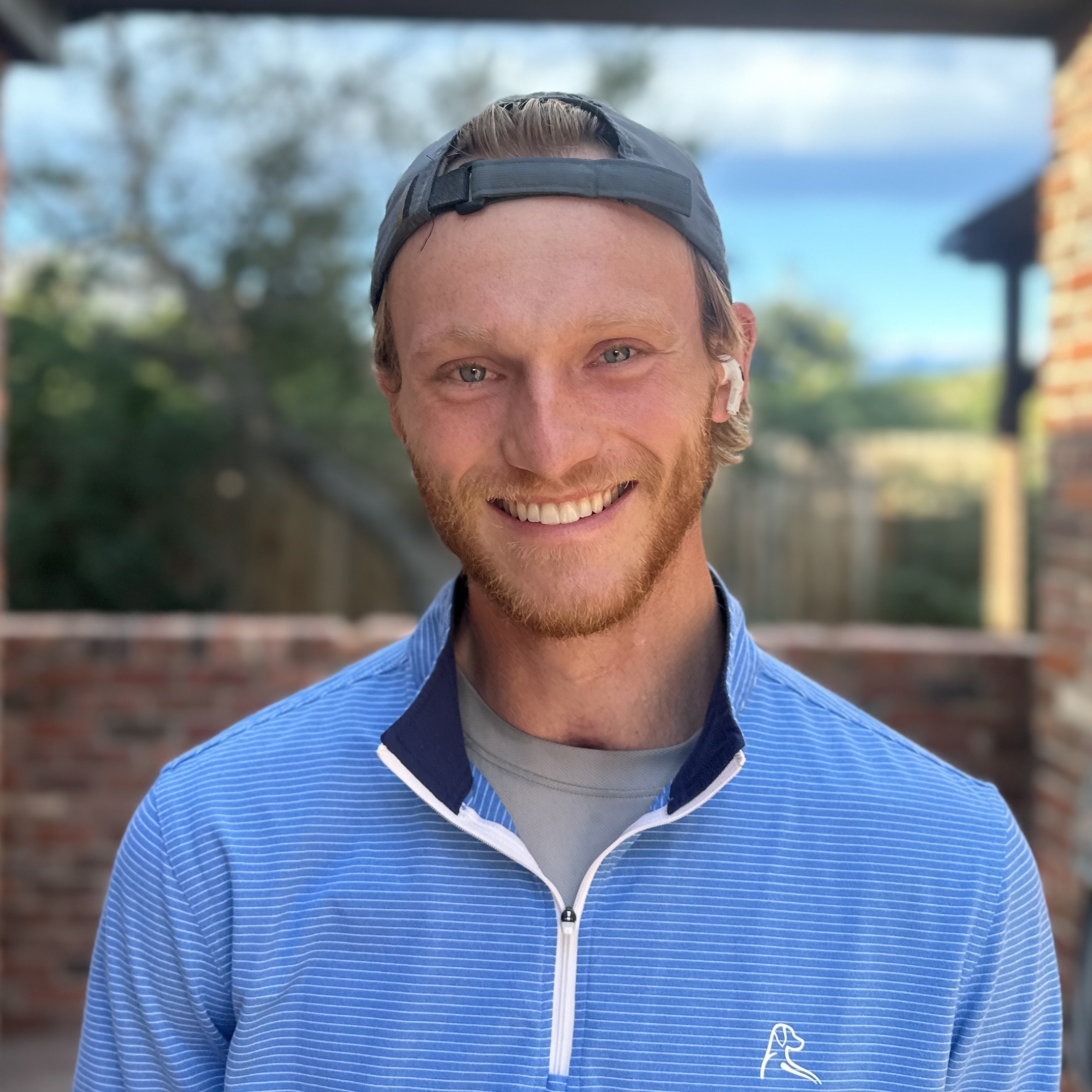 Zachary Caterer's Senior Photo near UWEC Campus